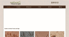 Desktop Screenshot of naturetracking.com